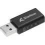 Iekšējais USB Type-A uz 3,5 mm DAC adapteris Sharkoon DAC Pro S — 2 V izeja, melns, kompakts (42×17,3×9,7 mm)