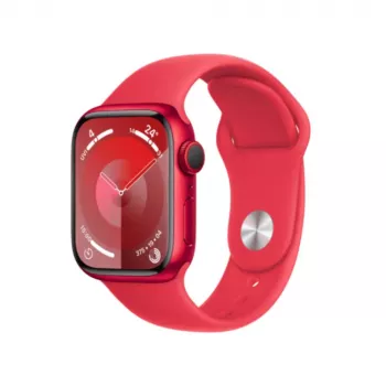 Apple Watch S9 Aluminium Cellular 41mm Sarkans (Sport Band Sarkans) M/L jauna