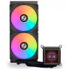 Lian Li GA II LCD procesora šķidrās dzesēšanas komplekts 12 cm Balts