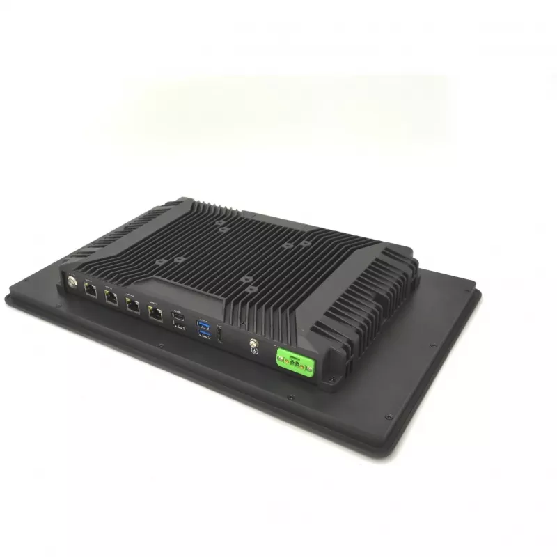 ALLNET AIO IPC Industrial Windows/Linux 15,6 collu skārienjūtīgs Intel i5-1135G7 16GB/512GB 4xLan RJ45 USB pie sienas stiprināms kronšteins