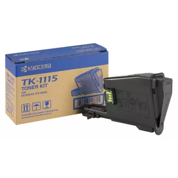 KYOCERA TK-1115 tonera kasetne 1 gab. Oriģināla Melna