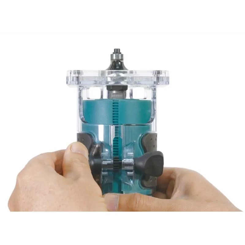 DRT52Z Makita 18V LXT bezvadu bezsuku 1/4 collas frēze - tikai korpuss