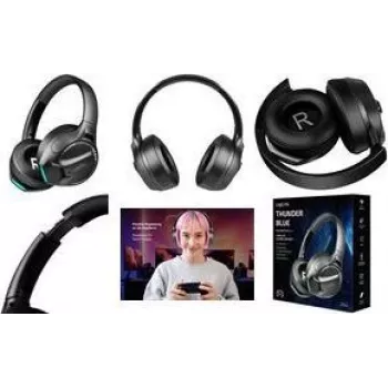 LogiLink BT0070 Over Ear Headphones Bluetooth Melns (BT0070)