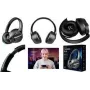 LogiLink BT0070 Over Ear Headphones Bluetooth Melns (BT0070)