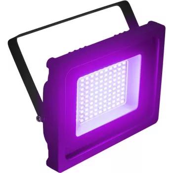 LED prožektors EUROLITE FL-50 SMD Violet IP Rated - kompakts SMD gaismeklis, violeta gaismas plūsma