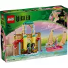 Konstrukciju rotaļlieta LEGO komplekts 75681 ar Wicked, Glinda, Elphaba, Nessarose un Shiz University minifigūrām