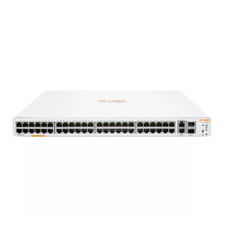 Aruba Instant On 1960 48G 2XGT 2SFP+ pārvaldīts L2+ Gigabit Ethernet (10/100/1000) 1U balts