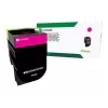 Lexmark 80C2SM0 802SM XL toneris, 3000 lpp., fuksīna krāsa