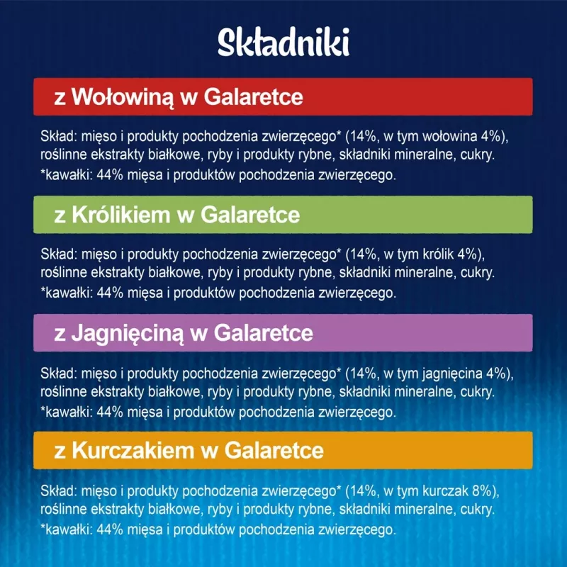 Felix Fantastic lauku garšas želejā - mitrā barība kaķiem - 24x 85g