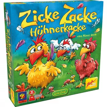 Zicke Zacke Chicken Cha Cha Cha, galda spēle, gada bērnu spēle 1998