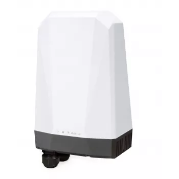 PLANET IP68 vērtējuma industriālā 5G NR āra iekārta, 1 porta, pelēka balta