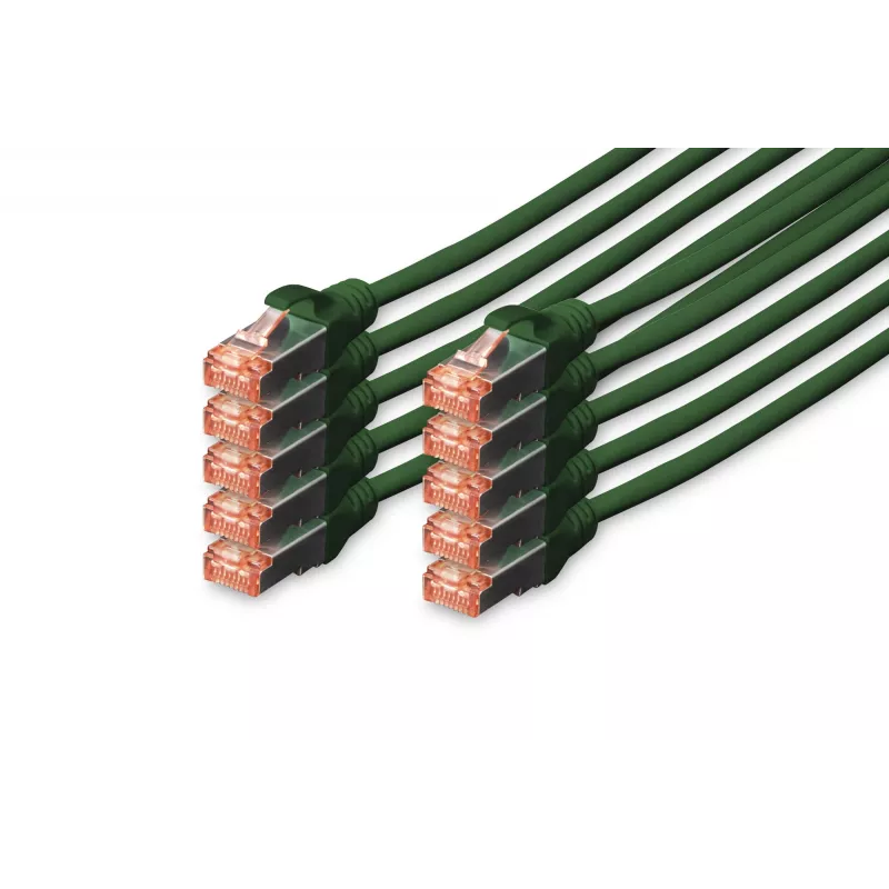 Ielāpu vads Digitus CAT 6 S/FTP DK-1644-030-G-10