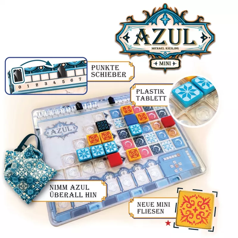 Azul Mini, galda spēle