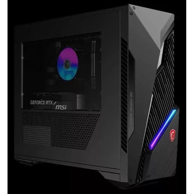 Galddators MSI MAG Infinite S3 14NVL5-3066EU Intel Core i5-14400F 32GB DDR5 1TB SSD GeForce RTX 5060 8GB Wi‑Fi 6E Bluetooth 5.3 500W Win11 melns