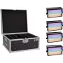 EUROLITE LED Super Strobe Set 20000679 — 4 LED strobo gaismas ar pārnēsājamo somu