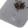 Virtuves svari Adler AD 3181, rūdīts stikls, 10 kg ietilpība, 1 g precizitāte, LCD displejs, pelēki
