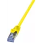 Tīkla kabelis LogiLink 1m Cat.6A RJ-45 S/FTP dzeltens