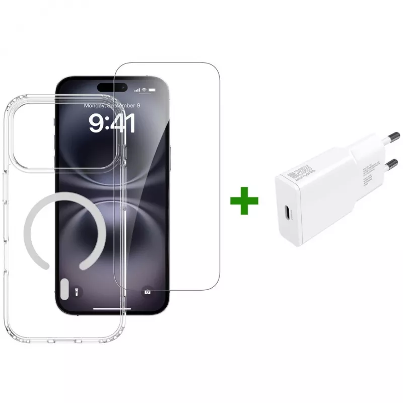 4smarts 3in1 Premium Starter Set Apple iPhone 17 Pro Max, saderīgs ar MagSafe