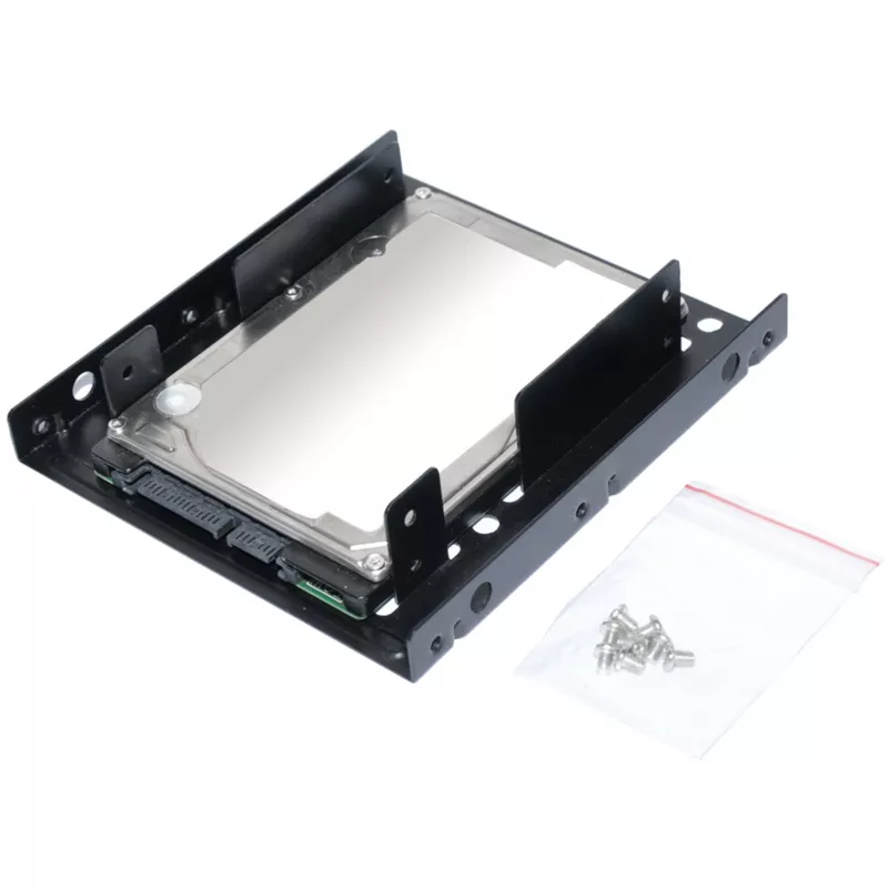 Montāžas rāmis ultron Iekšējais 2x2,5 SSD/HDD Metāls melns (377215)