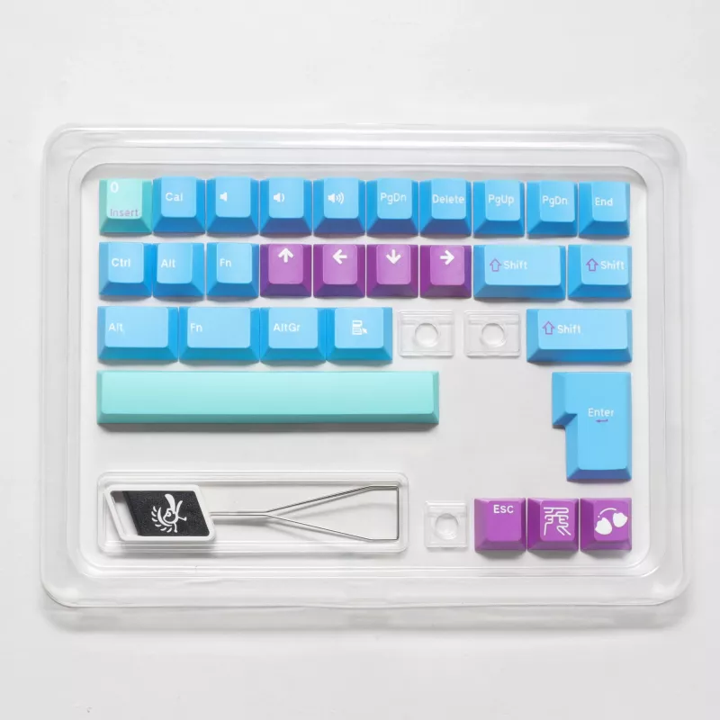 Ducky x MK Frozen Llama taustiņu uzgaļu komplekts