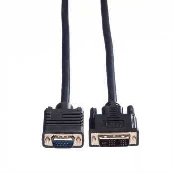VALUE DVI-VGA kabelis, DVI (12+5) ST - VGA ST 2,0m (11.99.5420)