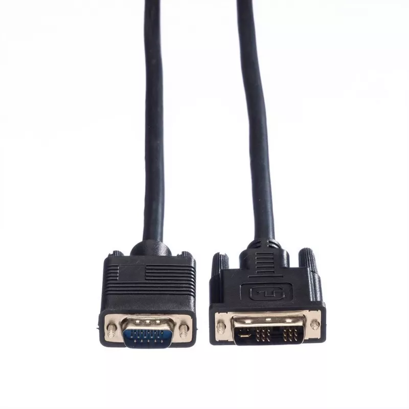 VALUE DVI-VGA kabelis, DVI (12+5) ST - VGA ST 2,0m (11.99.5420)