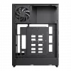 Gamemax korpuss | T20 BK | Melns | M-ATX | Barošanas bloks nav iekļauts