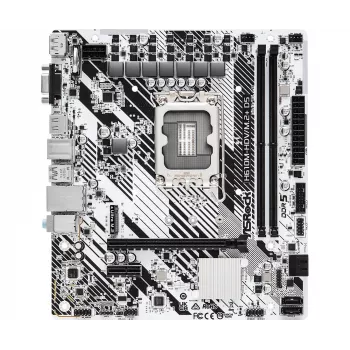Mātesplate ASRock H610M-HDV/M.2+ D5 — Intel H610, LGA 1700, microATX, 2× DDR5 DIMM, M.2, HDMI 2.1, DP 1.4