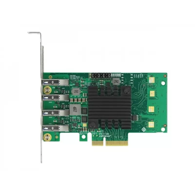 DeLOCK PCI Express x4 karte ar 4 ārējiem USB 3.0 četru kanālu portiem - zema profila formas faktors