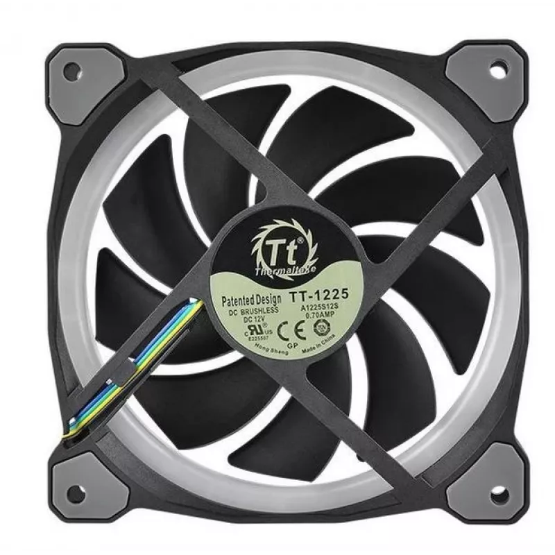 Thermaltake Riing 12 RGB Plus TT Premium Edition korpusa ventilators, 3 gab., 120 mm