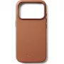 Mujjo Full Leather Case MagSafe vāciņš priekš iPhone 17 Pro Brown