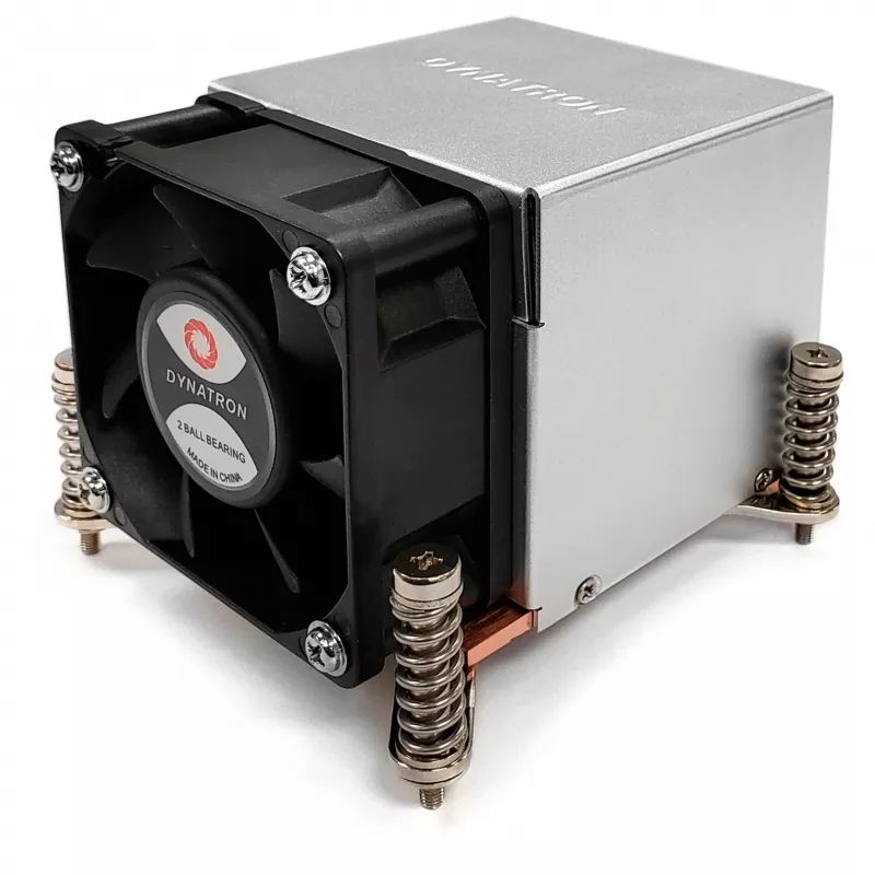 Inter-Tech K-650 procesora dzesētājs 6 cm Alumīnijs — Melns (88885510)