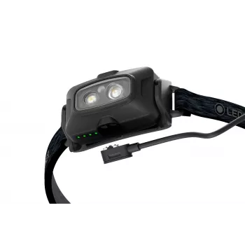 Galvas lukturītis Ledlenser HF4R Core melns LED IP68 20 lm