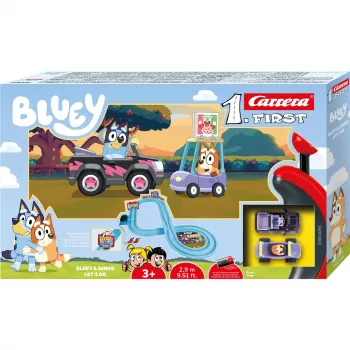 Piepūšamais bērnu rotaļu baseins CARRERA Bluey & Bingo Let's Go 2,9 m