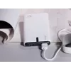 Power bank EnerGo 10000mAh balts-melns