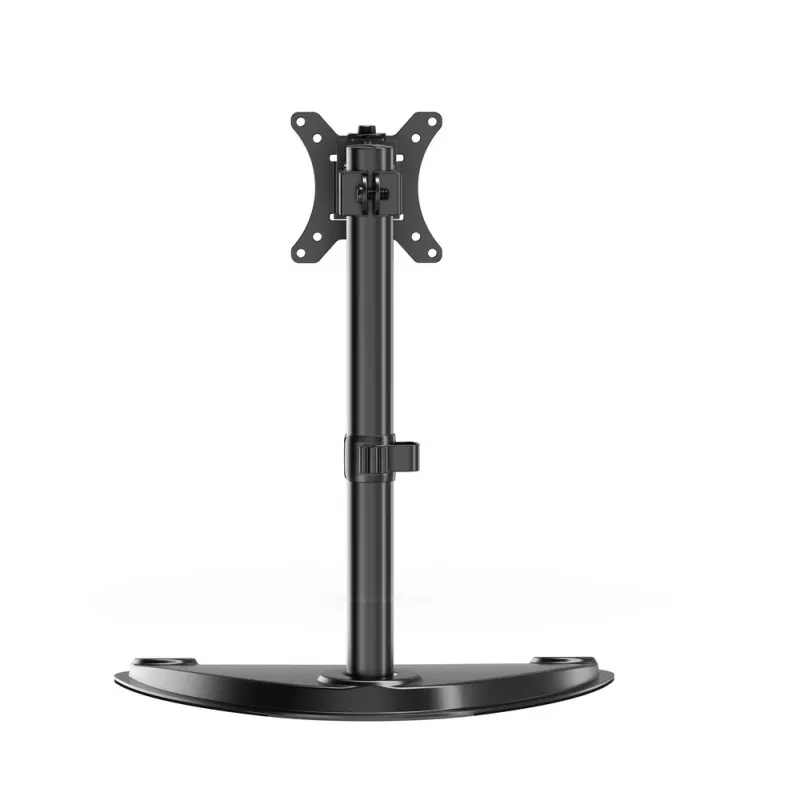 Monitora galda statīvs GEMBIRD MS-D1ST-04 13–32 collu ekrāniem, regulējams augstums un slīpums, VESA 75x75–100x100, līdz 8 kg
