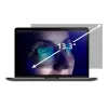 Qoltec 51050 Filtri Privacy per Display (13,3) (11.59, 16 : 9), Pellicola Protettiva per Notebook