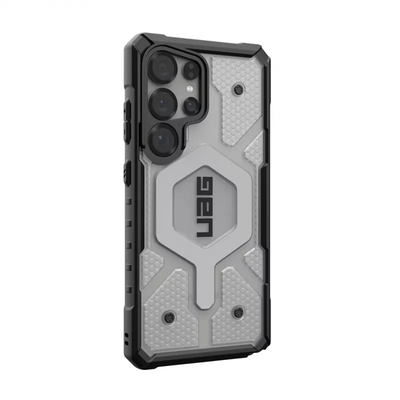 Urban Armor Gear Pathfinder Clear mobilā tālruņa vāciņš 17,3 cm (6,8 inch) Vāciņš Melns, Sudraba