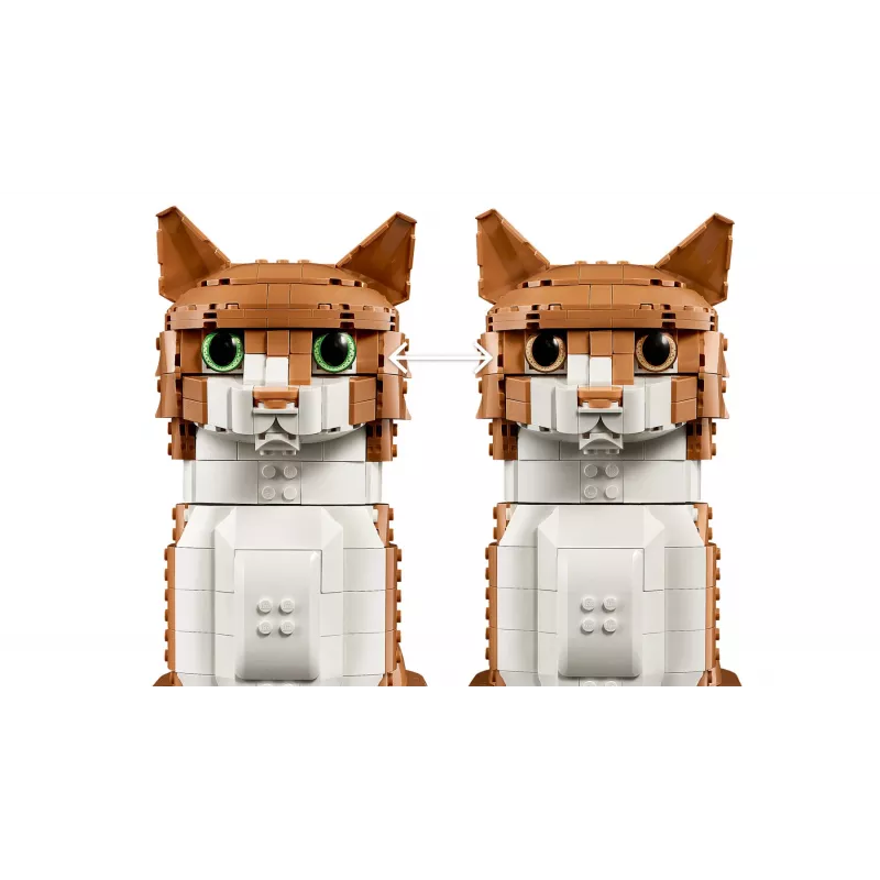 LEGO IDEAS 21376 oranža Cat
