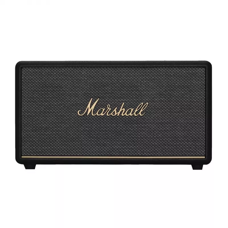 Bezvadu Bluetooth skaļrunis Marshall Headphones Stanmore III Melns — kompakta mājas audio sistēma, vairāku ierīču savienošana, RCA un optiskā ieeja