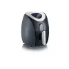 Severin 2430 Viena 3.2 L Brīvstāvošs 1500 W Karstā gaisa fritieris Melns, Nerūsējošais tērauds