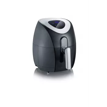 Severin 2430 Viena 3.2 L Brīvstāvošs 1500 W Karstā gaisa fritieris Melns, Nerūsējošais tērauds
