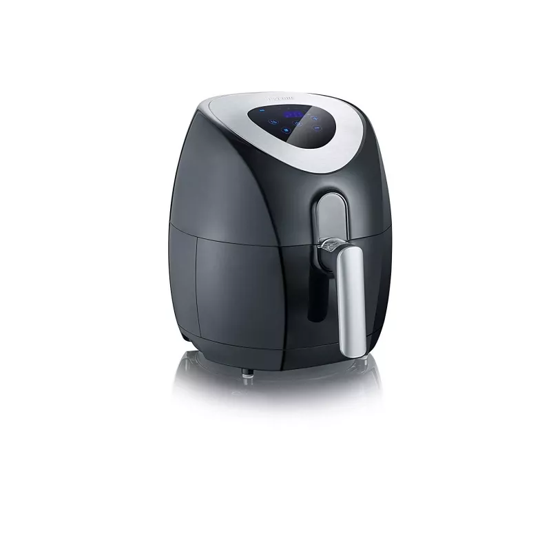 Severin 2430 Viena 3.2 L Brīvstāvošs 1500 W Karstā gaisa fritieris Melns, Nerūsējošais tērauds