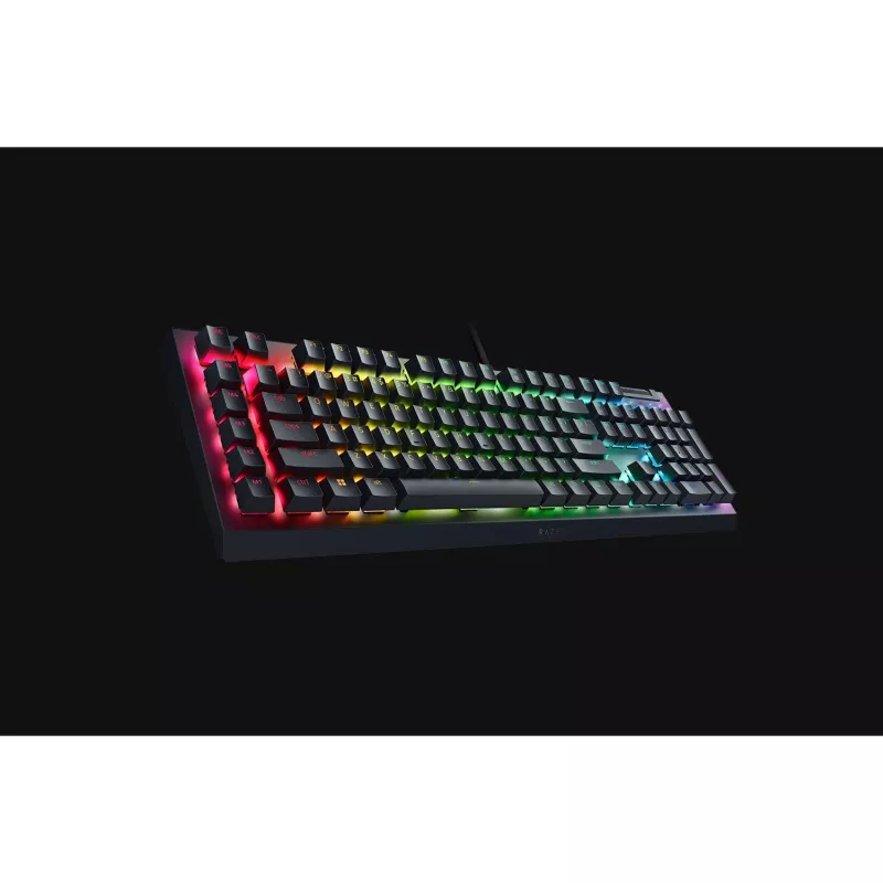 Razer MelnsWidow V4 X tastatūra, spēlēm, USB, QWERTZ, vācu, melna