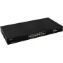 PULSAR SF116 tīkla slēdzis Pārvaldīts Fast Ethernet (10/100) Barošana caur Ethernet (PoE) 1U Melns