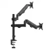 Maclean 2 monitoru stiprinājums, gāzes atspere, 17-32, 2-10kg, melns, MC-136
