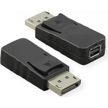 Value 12.99.3160 kabeļa adapteris DisplayPort uz Mini DisplayPort melns (12.99.3160)