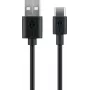 Goobay | USB-C uzlādes un sinhronizācijas kabelis (USB-A > USB-C) | 38675 | Melns | RJ-45 | RJ-45 90°