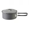 Kempinga katls ESBIT PT1100HA — Alumīnija katls 1,1 L, Ø14,8 cm, 227 g, melns