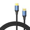 Vention kokvilnas pīts HDMI-A–vīr. uz vīr. HD kabelis 8K 5M zils alumīnija sakausējuma tips